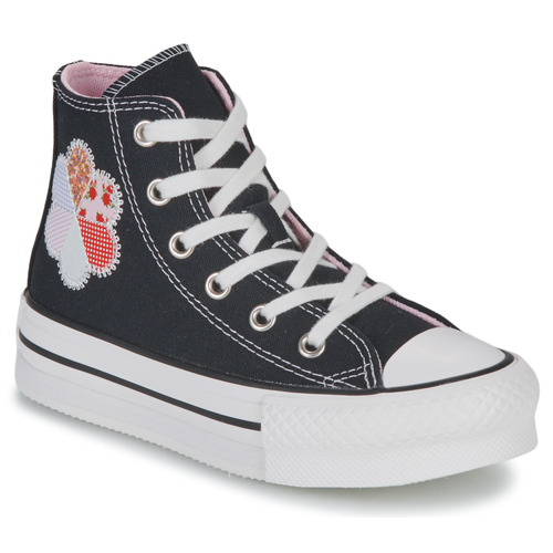 Converse - CHUCK TAYLOR ALL STAR EVA LIFT HI - Noir / Multicolore