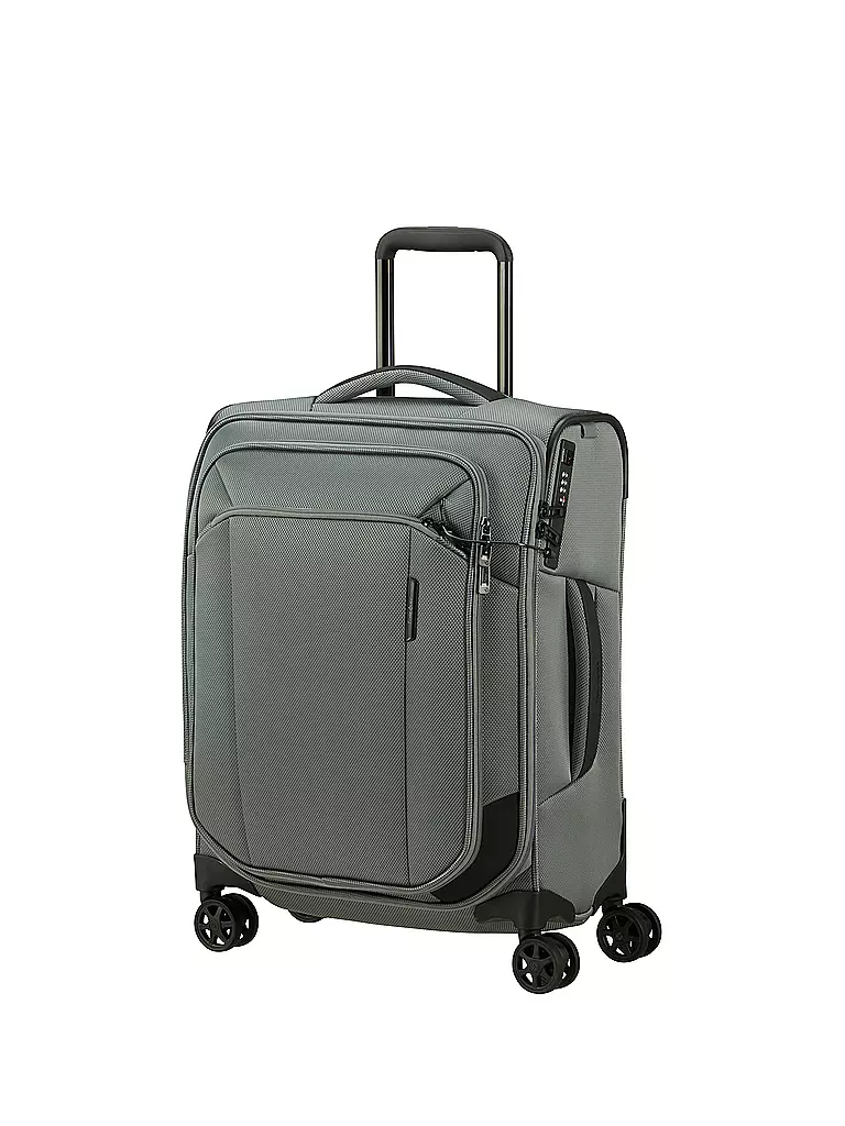 SAMSONITE Trolley Respark Spinner 55cm Sage Grey grau