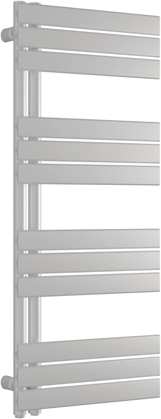 Design Badheizkörper Handtuchwärmer G12-1200x500mm - Farbe wählbar, Farbe:Weiß