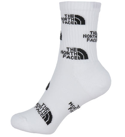The North Face Socken - Rib - 2er-Pack - Weiß/Schwarz