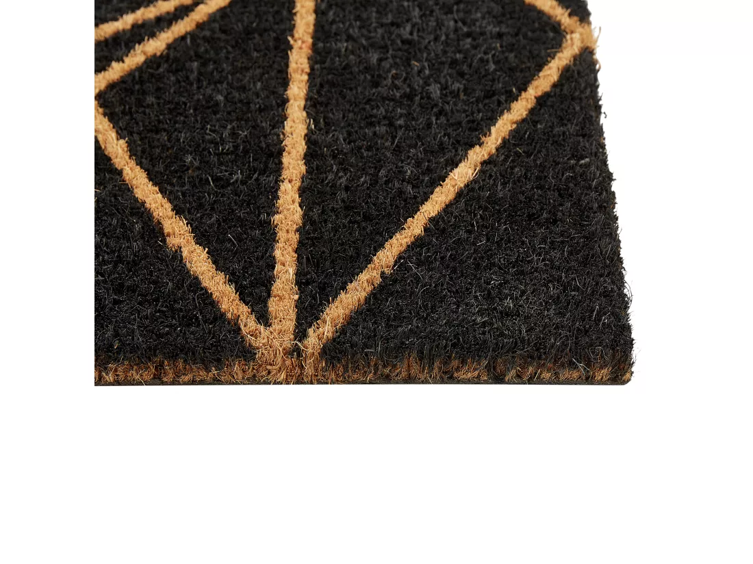 Paillasson KISOKOMA 40 x 60 cm Fibre de coco Noir