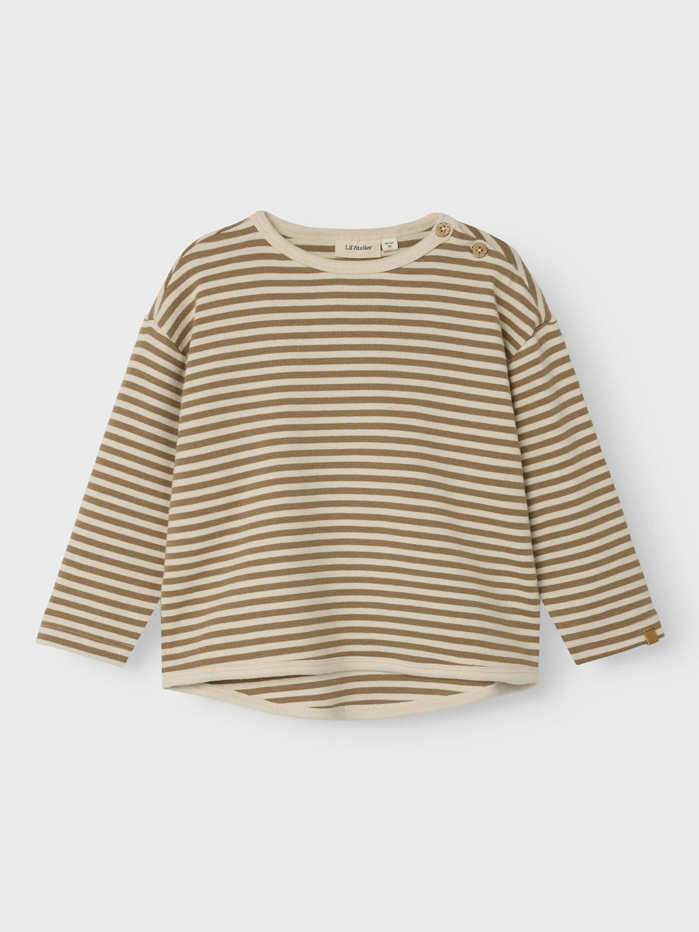 Geo Alk Long Sleeve Relaxed Top