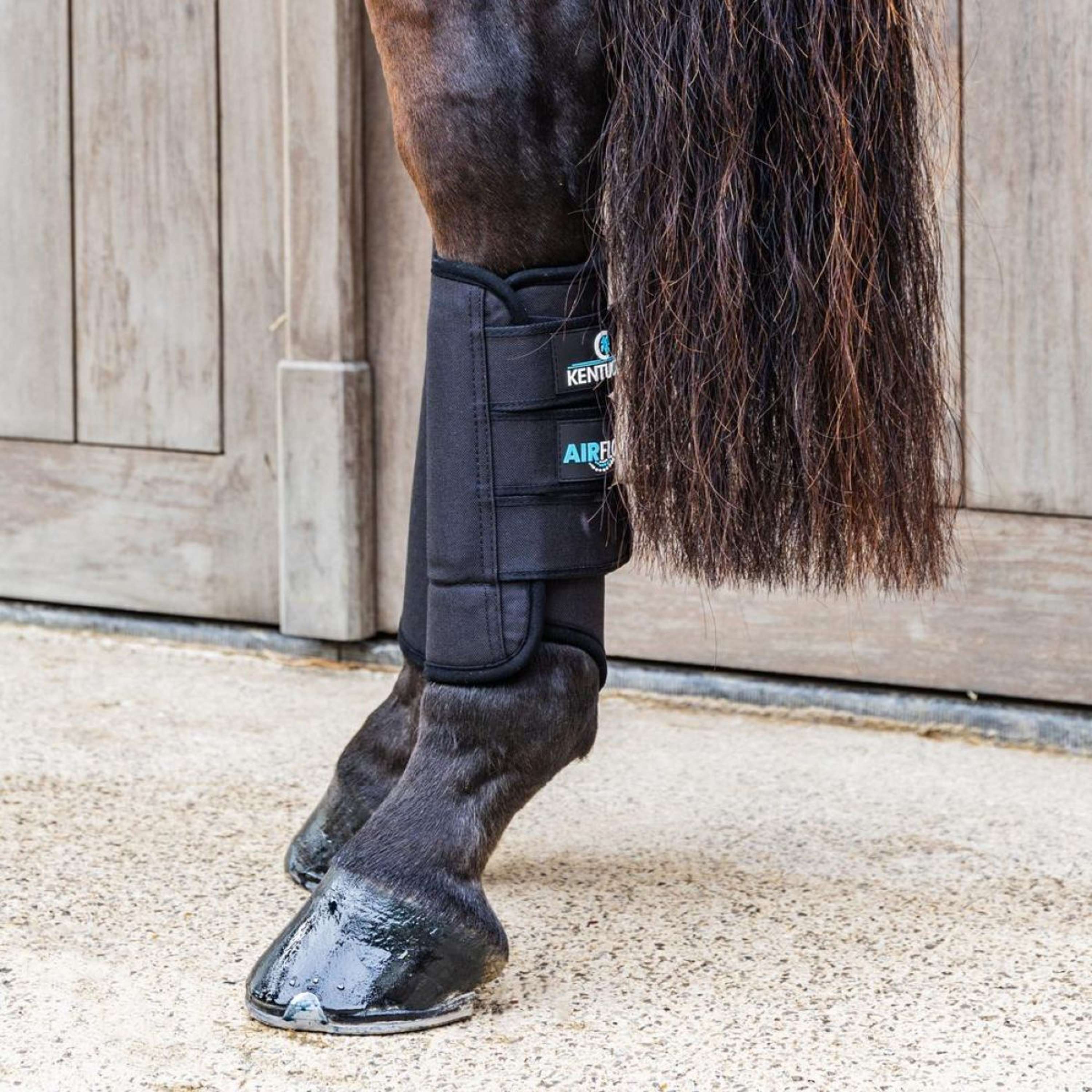 Kentucky Eventing Boots 3D Air Flow Skin Friendly Hind Zwart