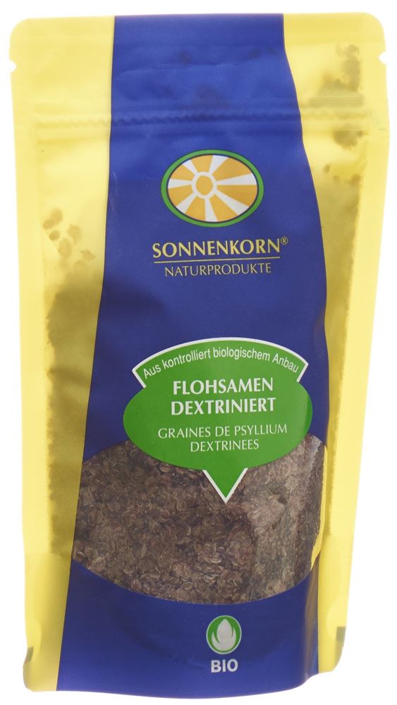 SONNENKORN Flohsamen dextriniert Bio Knospe 120 g