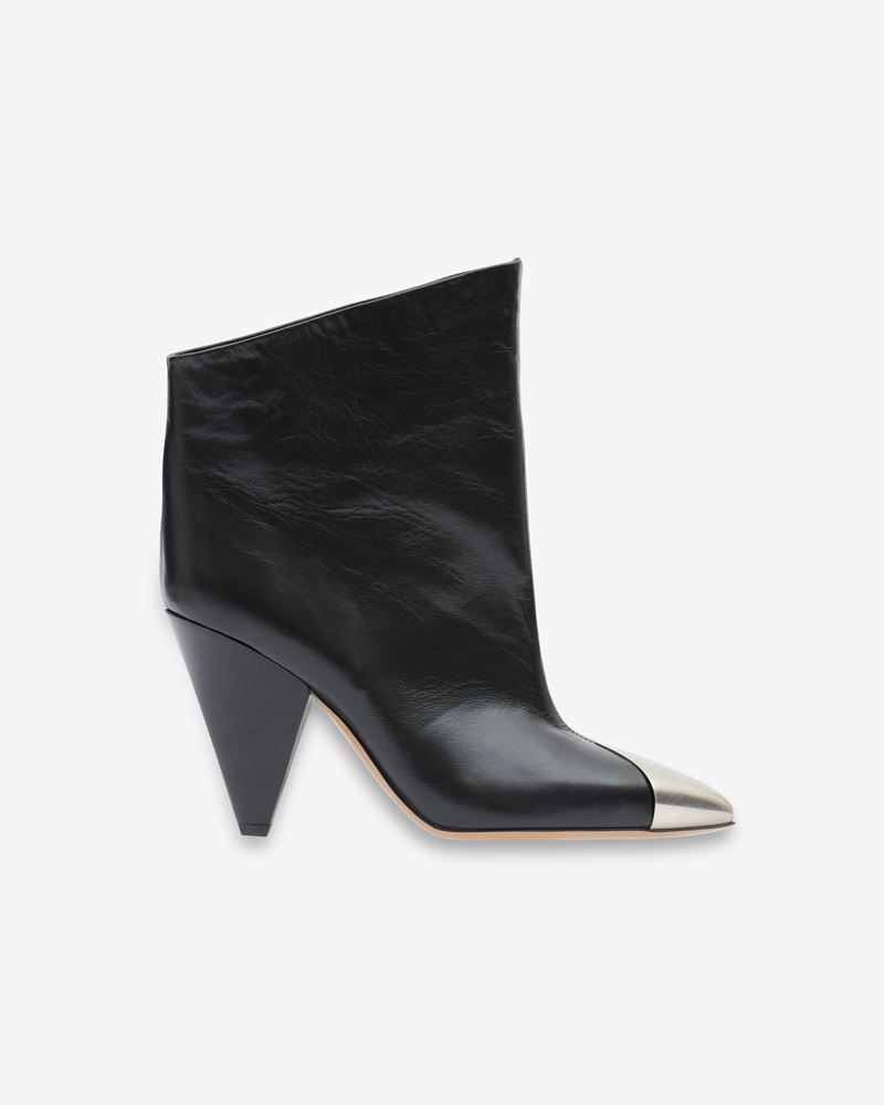 BOTTINES EN CUIR LAPIO