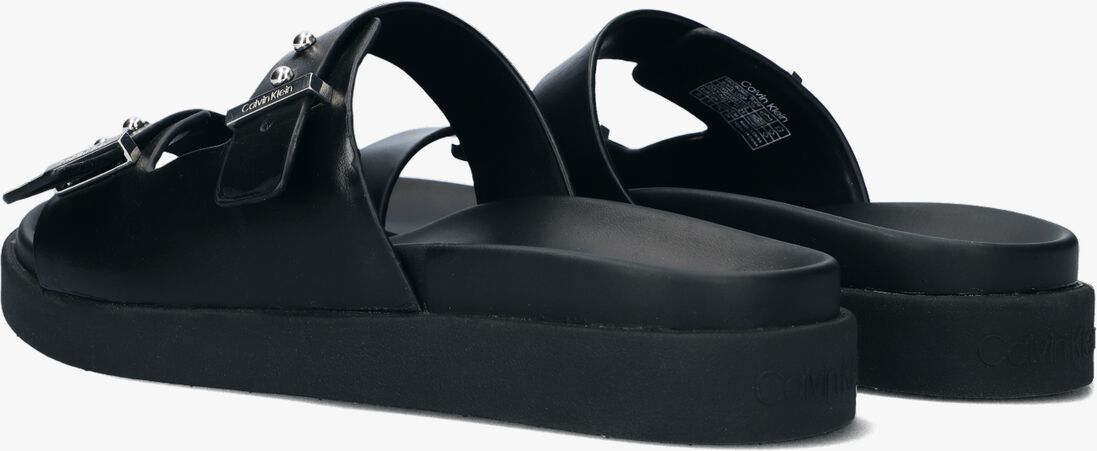 CALVIN KLEIN zwarte calvin klein slippers ergonomic slide