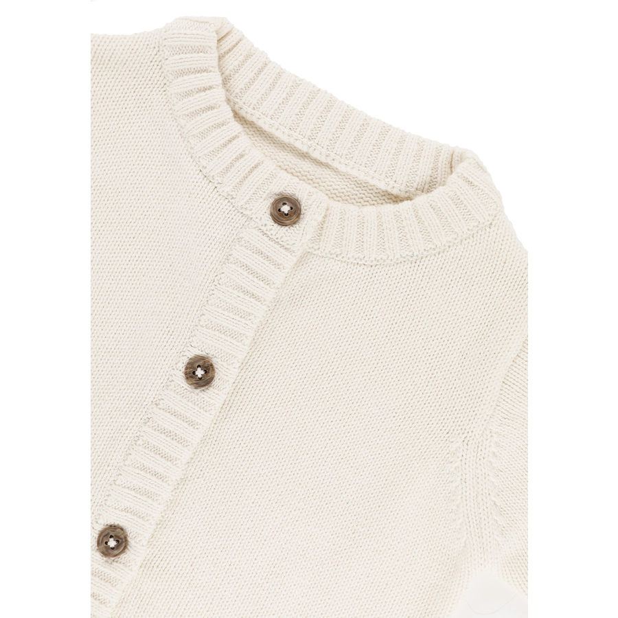 kindsgard Strickoverall strikka Grobstrick creme