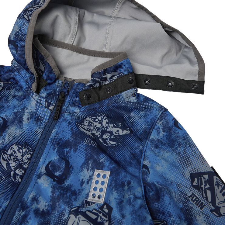 LEGO kidswear-LEGO børnetøj LWSCOUT 202 -SOFTSHELL JACKET Dark blue
