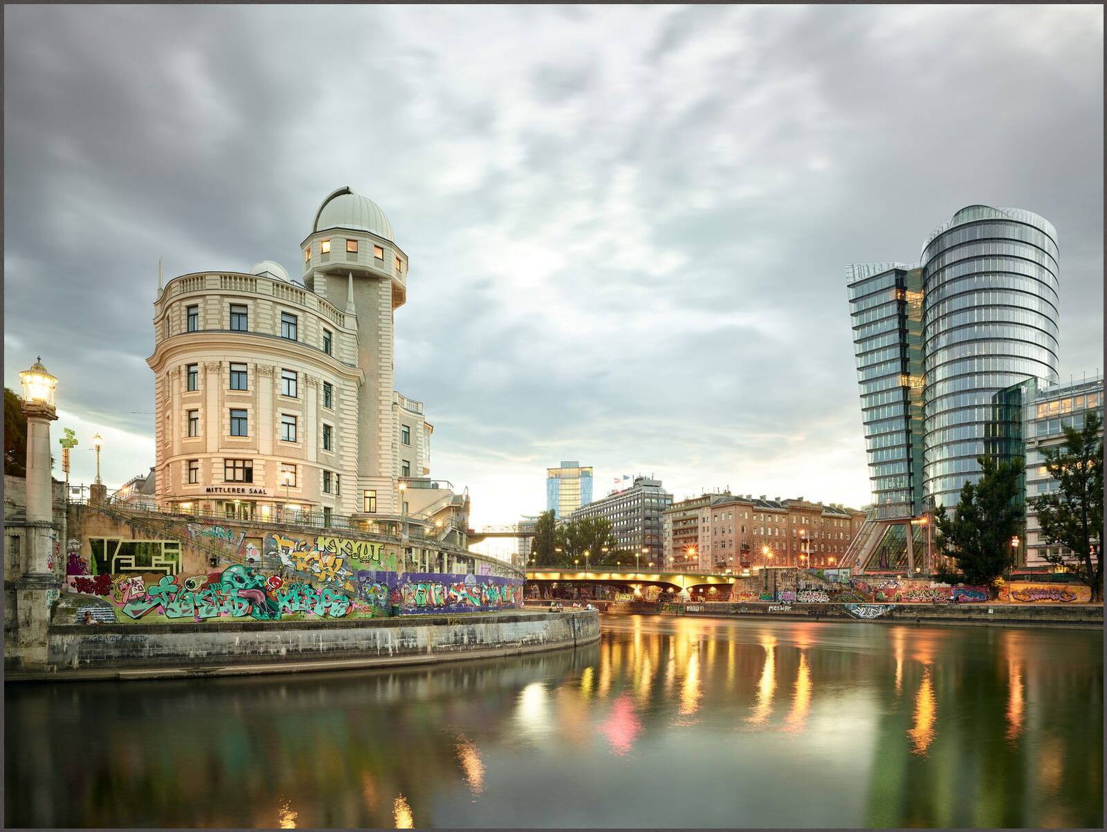 Donaukanal Wien by Horst & Daniel Zielske - Limited Edition. Edition of: 150. Signed.