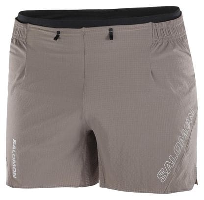 Short Salomon Sense Aero 5in Marron Homme