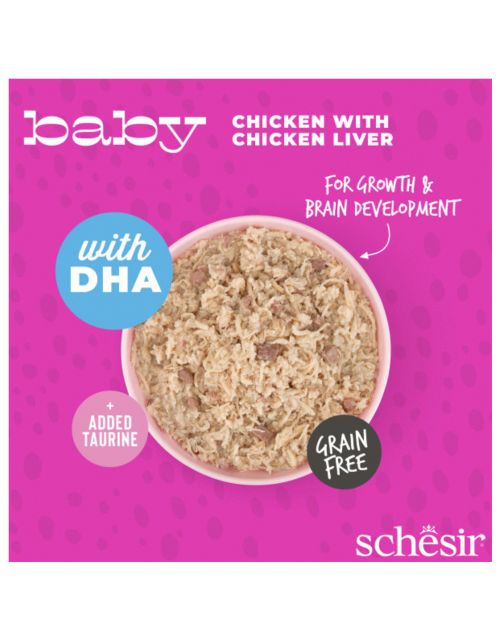 Schesir Baby 70 g - Kattenvoer