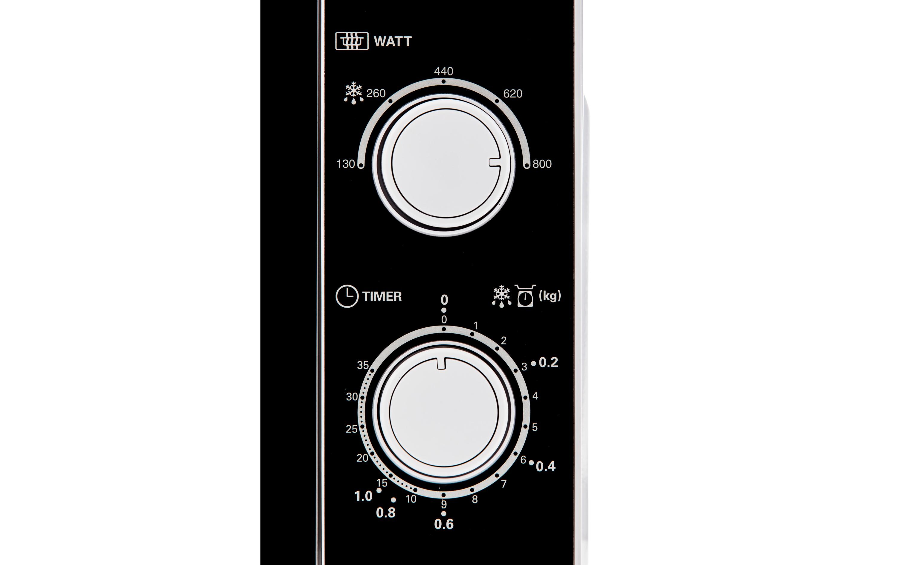 Mikrowelle R200WW Weiss800 W-Mikrowelle