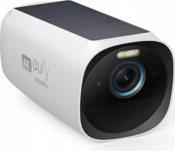 Eufy S330 eufyCam (eufyCam 3) - Netværksovervågningskamera - udendørs - vejrbestandig - farve (Dag/nat) - 8 MP - 3840 x 2160 - 4K - audio - trådløs - WiFi