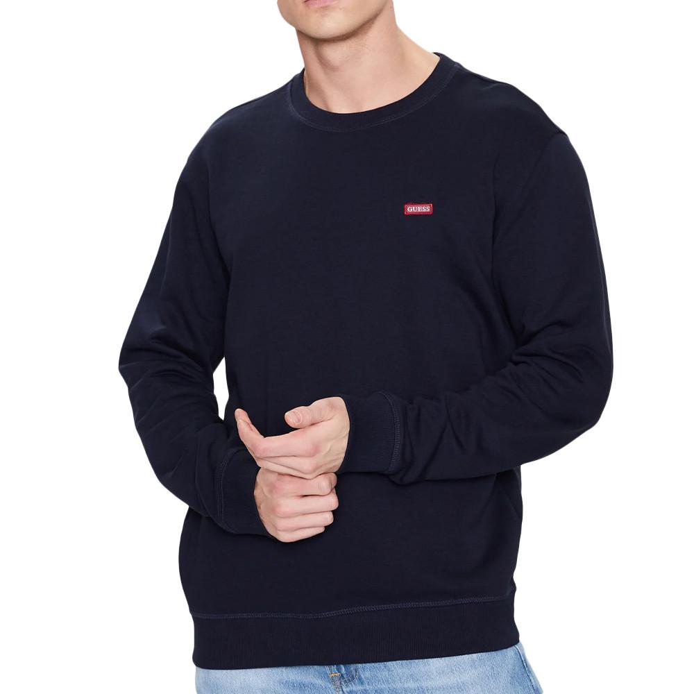 Guess Sweat Noir Homme Guess Patch