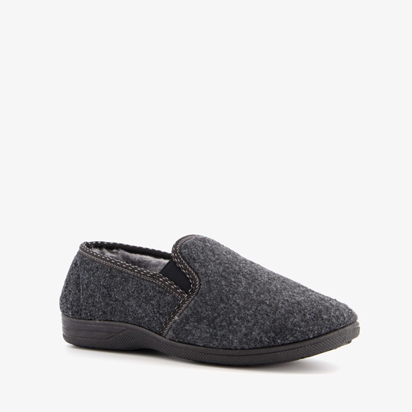 Thu!s gevoerde heren pantoffels grijs