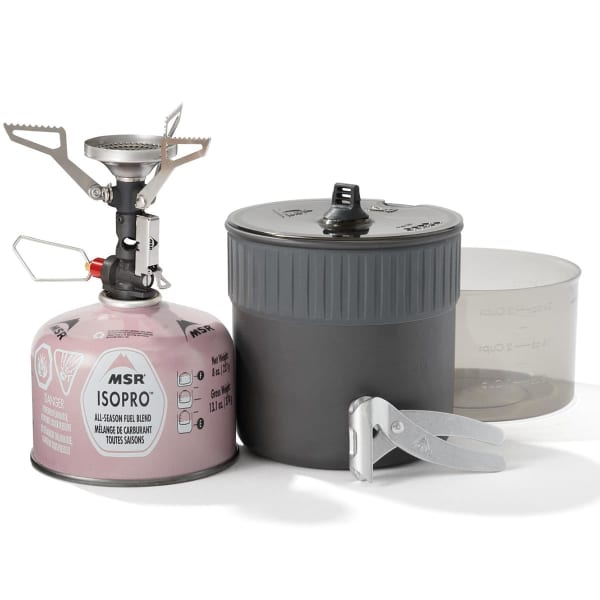 Réchaud à gaz randonnée MSR POCKETROCKET DELUXE STOVE KIT