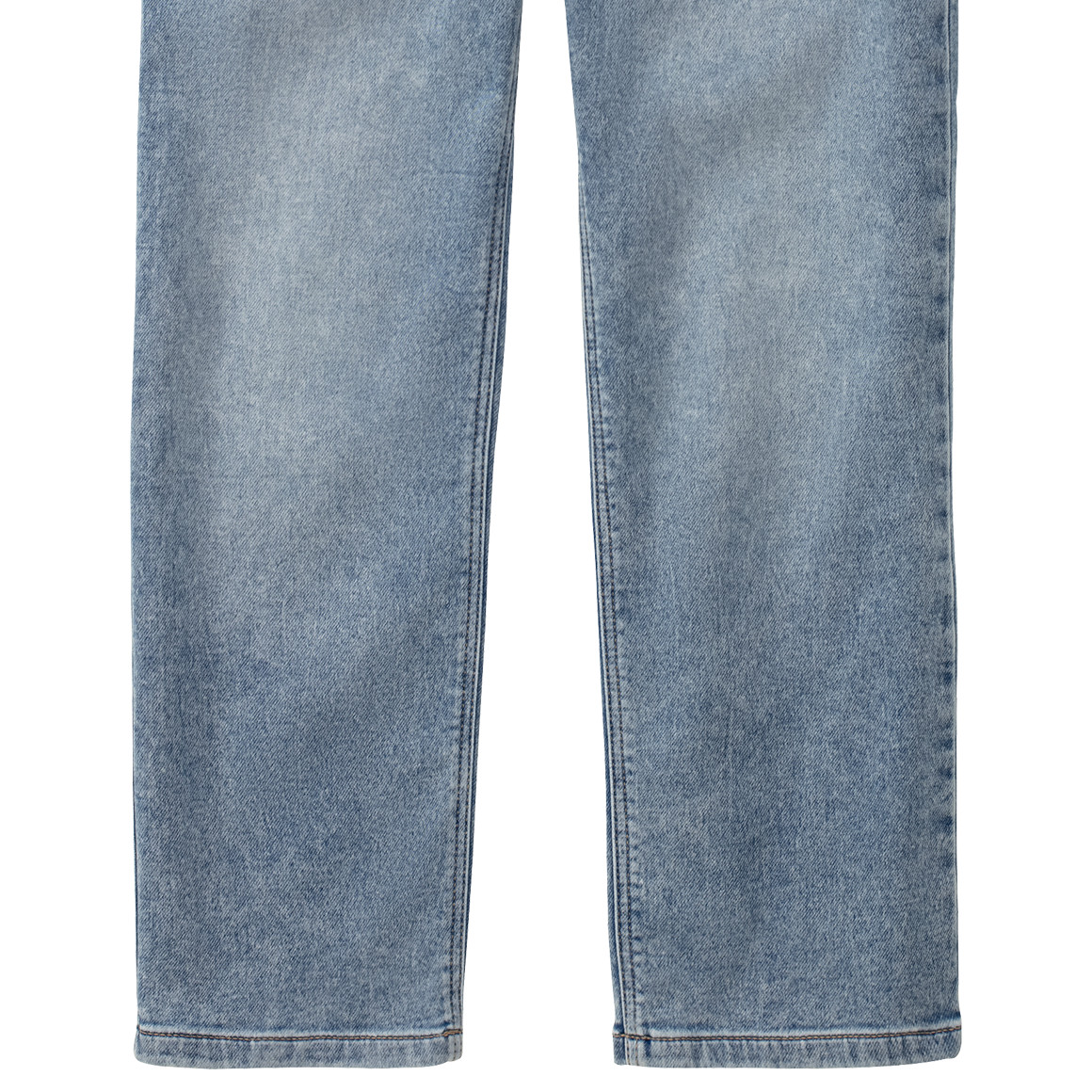 Yigga Jungen Straight-Jeans mit verstellbarem Bund hellblau