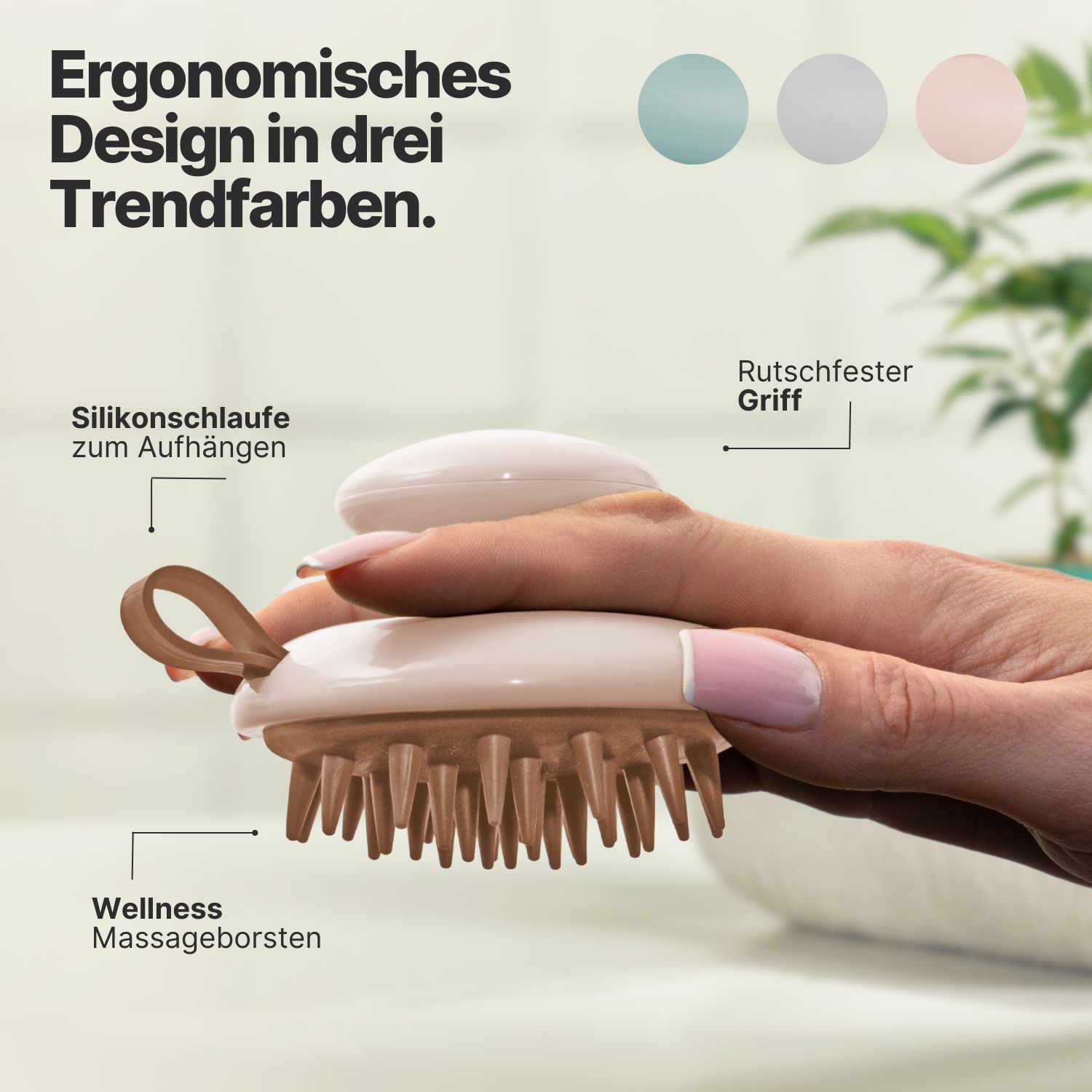 IMPERIO® Shampoo Massagebürste