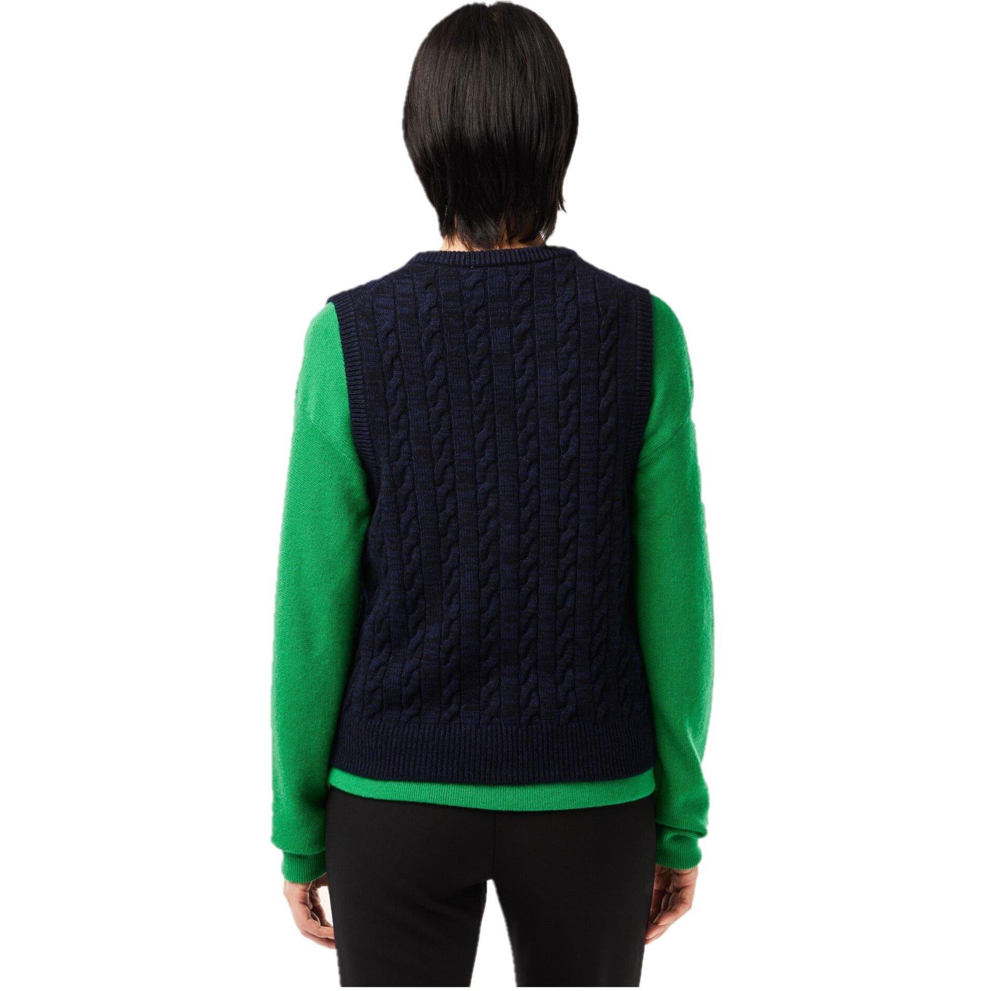 Lacoste Cable Knit Cardigan