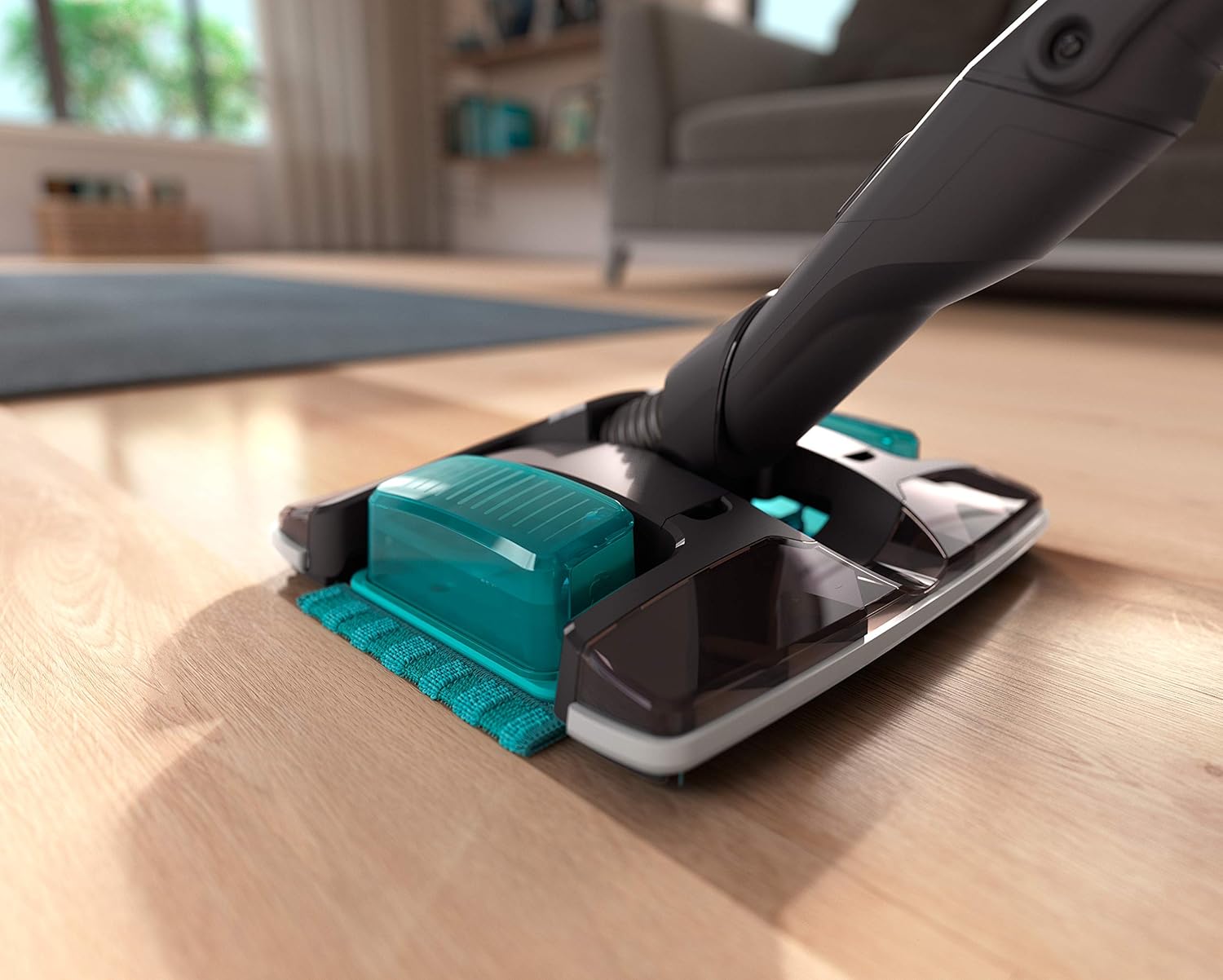 Philips Series 8000 Aqua Plus Kabelloser Staubsauger – Staubsauger, Wischer und Handstaubsauger mit 360-Grad-Saugdüse, bis zu 80 Minuten Laufzeit (XC8347/01)