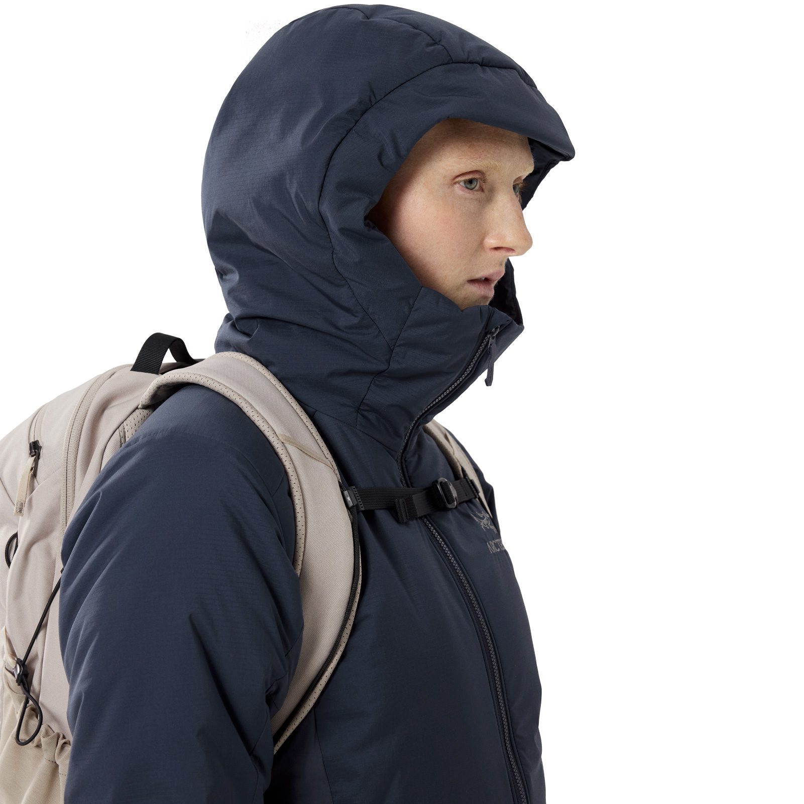 Arc'teryx Atom Heavyweight Hoody Isolationsjacke Damen black sapphire