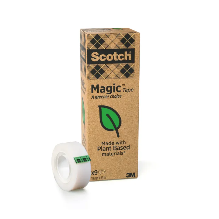 Kontortape Scotch® Magic™ 19 mm x 33m A Greener Choice - (9 ruller)