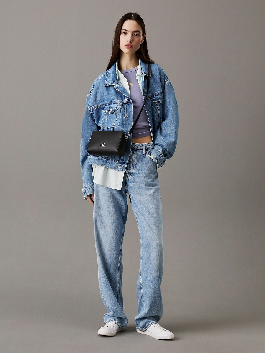 CALVIN KLEIN<br>Bolsa para câmera com alça de ombro