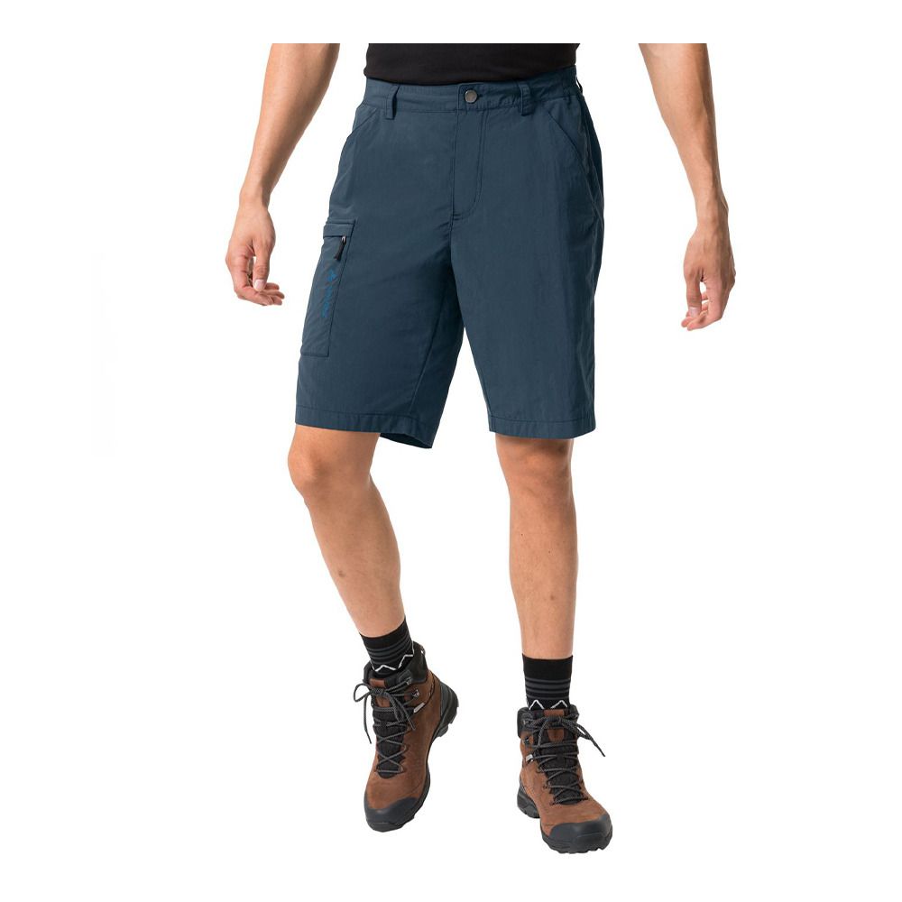 Vaude FARLEY - Short Homme dark sea uni