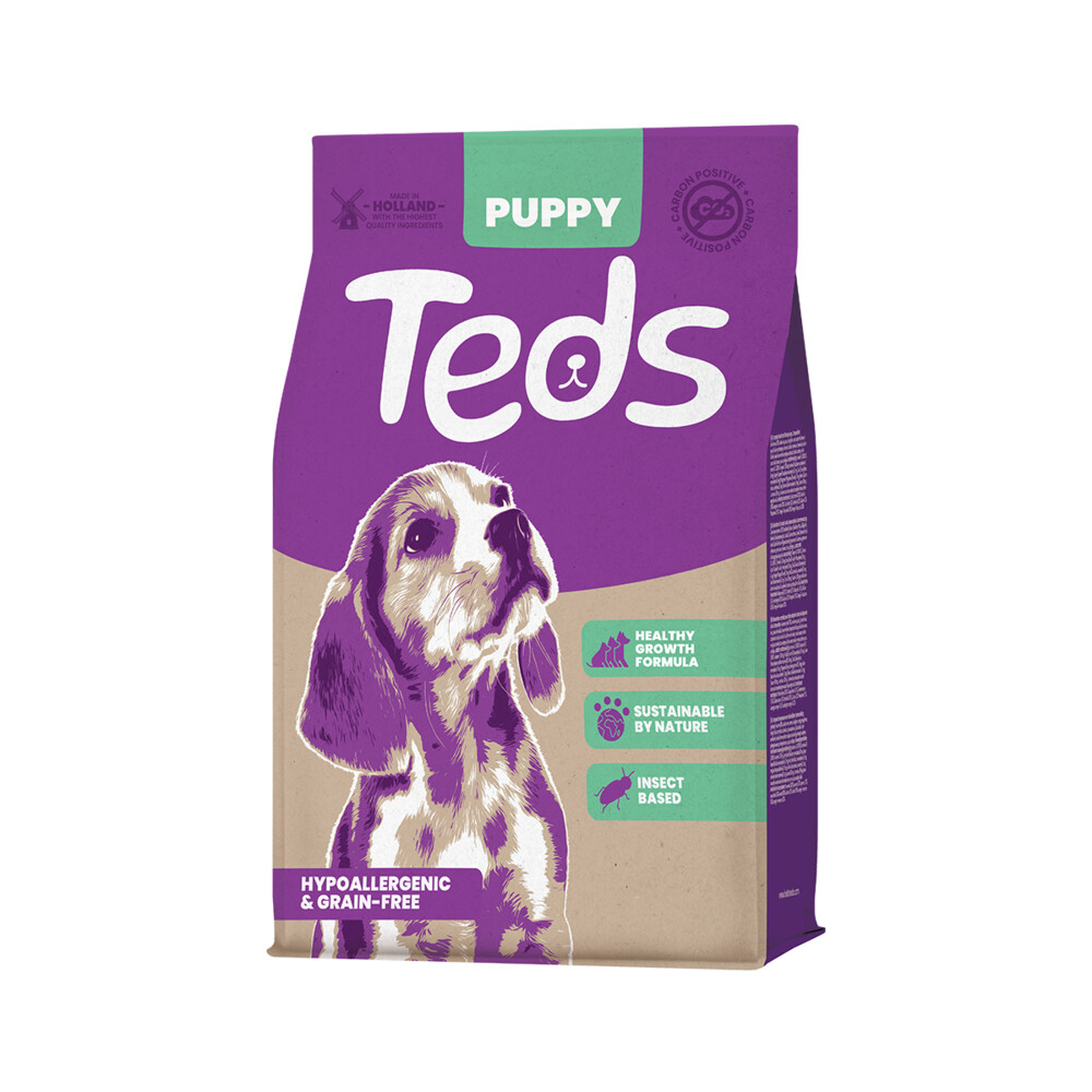 Teds Hondenvoer met Insecten Puppy 2,5 kg