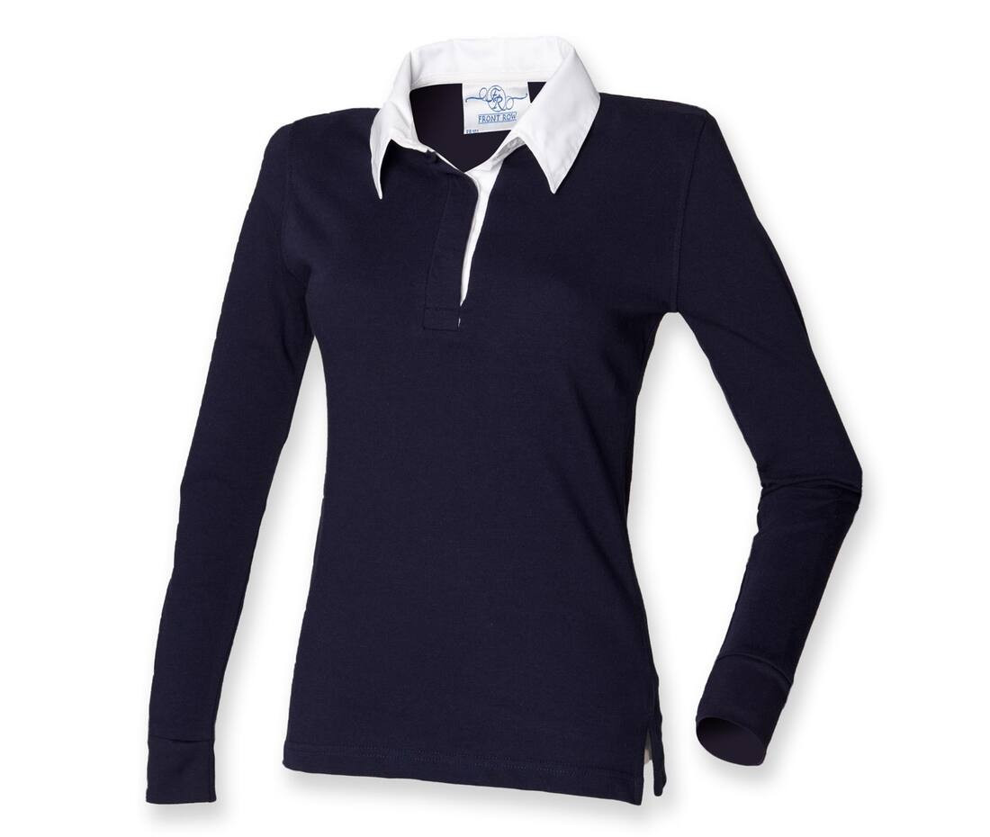 Front row FR101 - Chemise Rugby Classique pour Femmes Élégantes