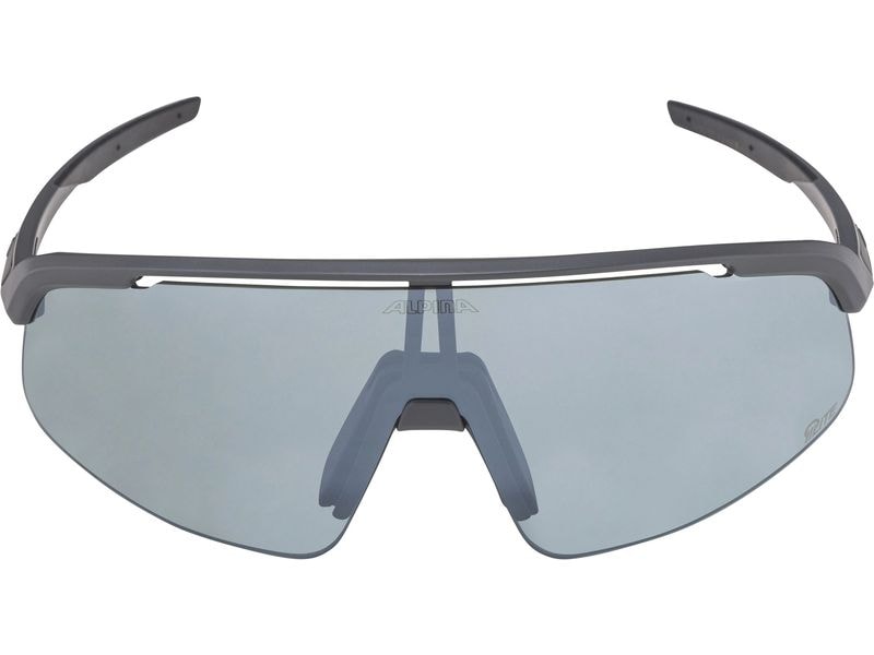 alpina Sportbrille Turbo Pro S Q-Lite - Midnight Grau matt Velobrille Cat. 2
