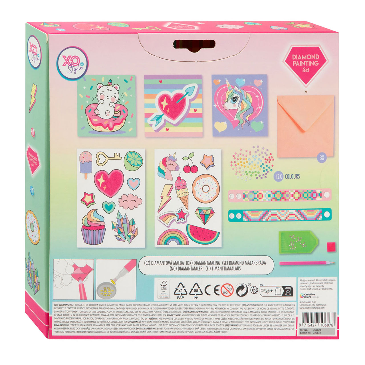 Diamond Painting Set, 28dlg.