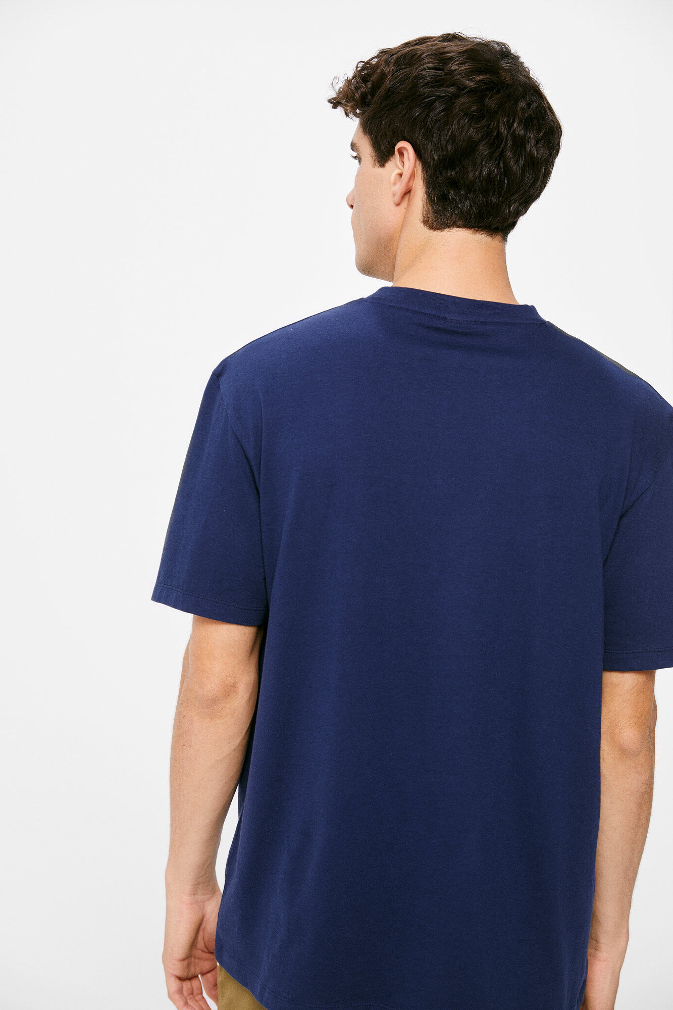 Camiseta Springfield - azul médio