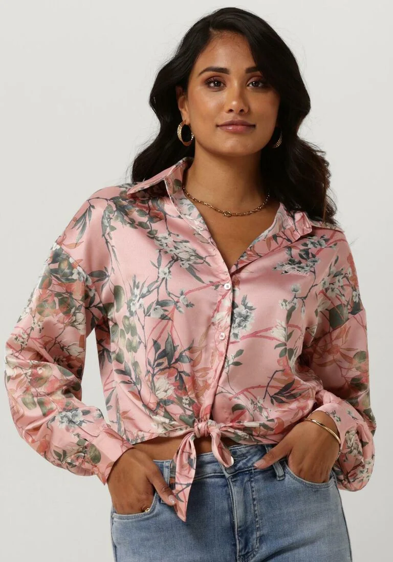 GUESS lichtroze guess blouse lsbowed jun shirt