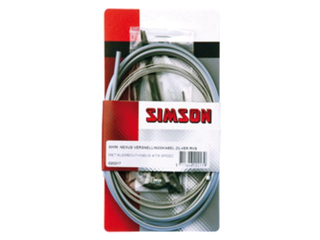 Gearkabel sæt til Shimano Nexus grå
