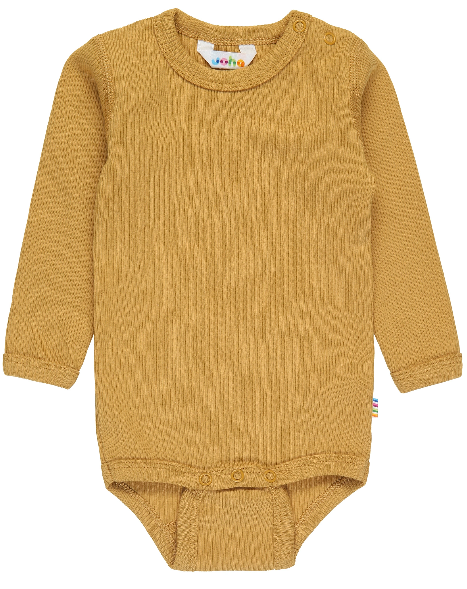 Langarm-Body 4022 RIB in mustard