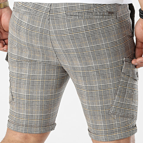 Short A Carreaux H60032 Marron