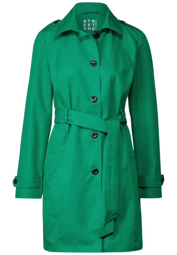 Klassischer Trenchcoat - fresh spring green