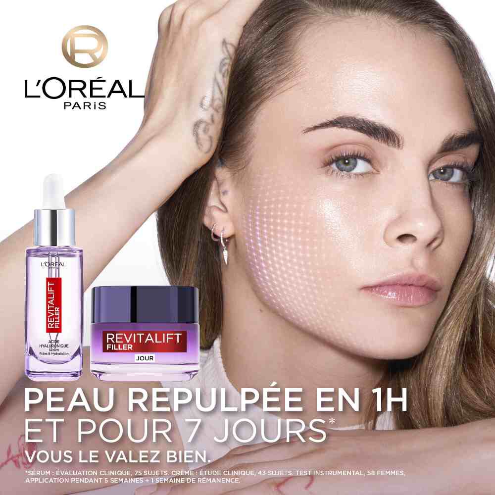 Revitalift Filler Routine anti-âge repulpante enrichie à l’Acide