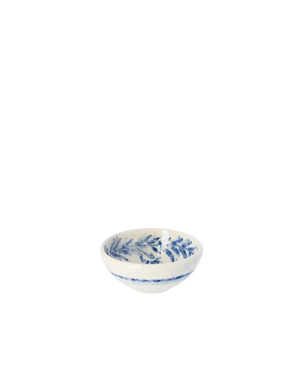 Familianna  Salsa skål, Floral Blue - Ø4,5 cm.