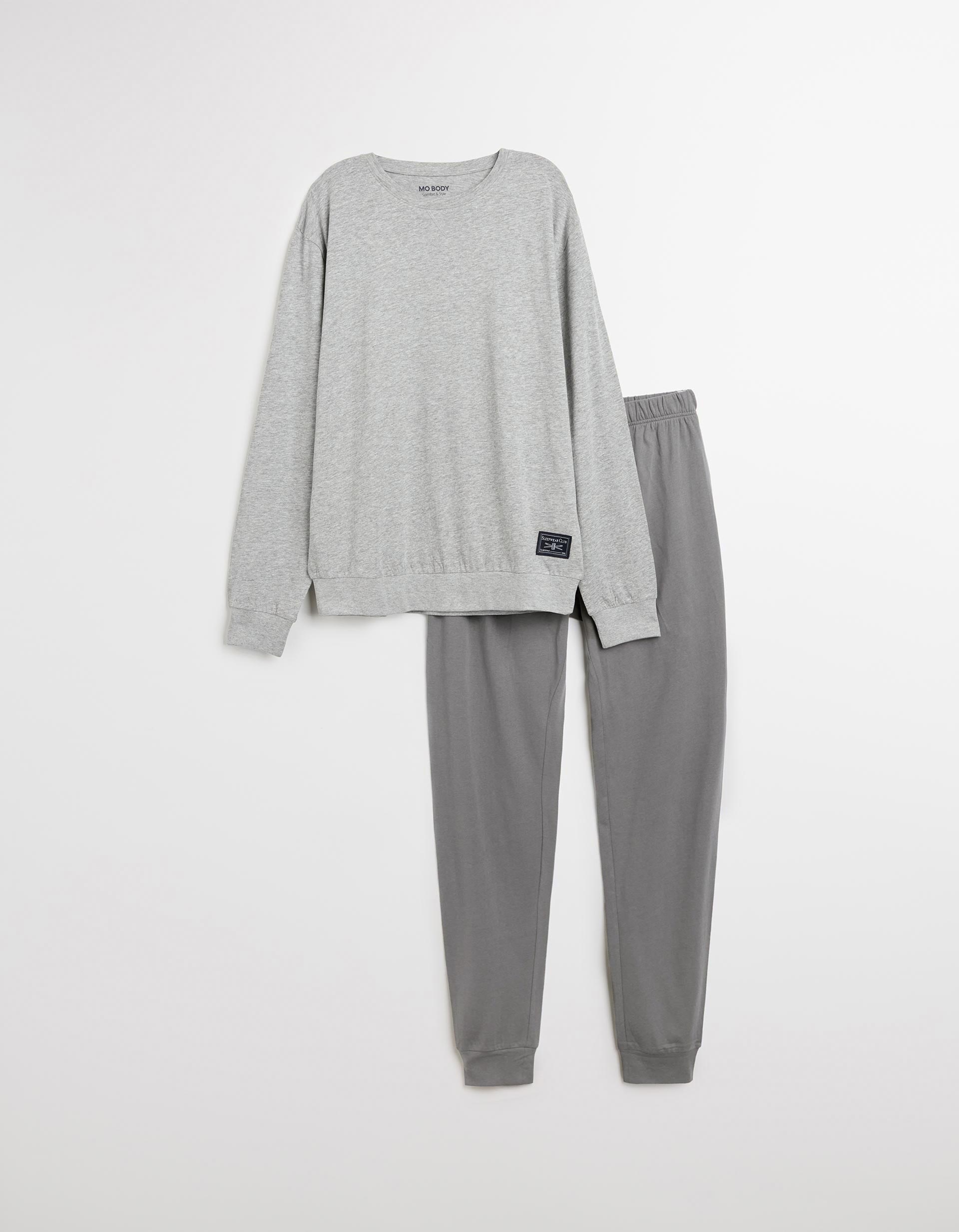 Pijama Jersey, Homem, Cinzento Escuro