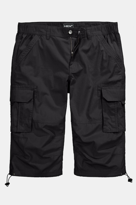 Men+ 3/4-Cargohose, Ripstop, teilelastischer Bund, bis 72