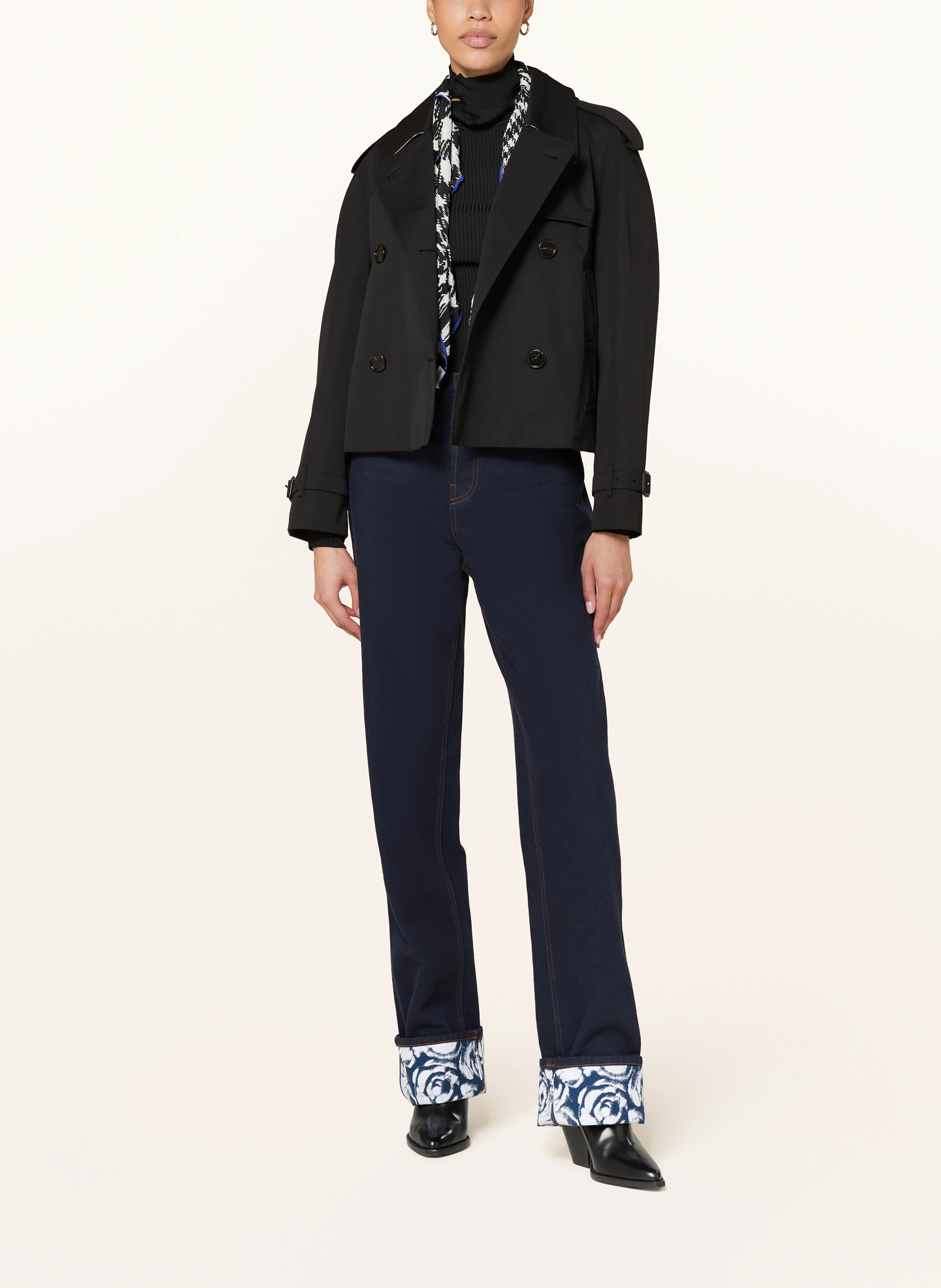 BURBERRY Cropped-Trenchcoat HALTYE