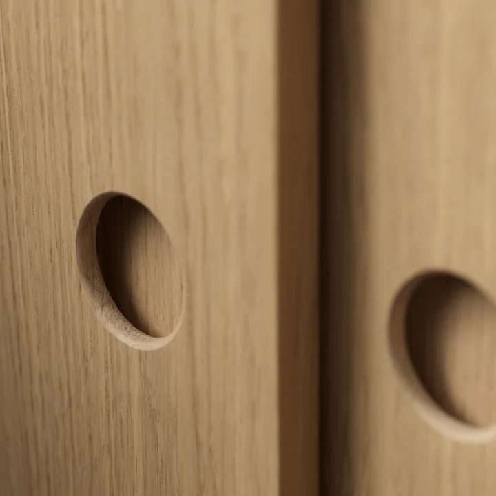 FDB Møbler - A85 Butler Sideboard, Eiche natur lackiert / natur