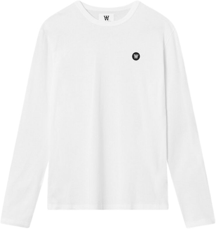 Wood Wood Mel long sleeve GOTS Bright white