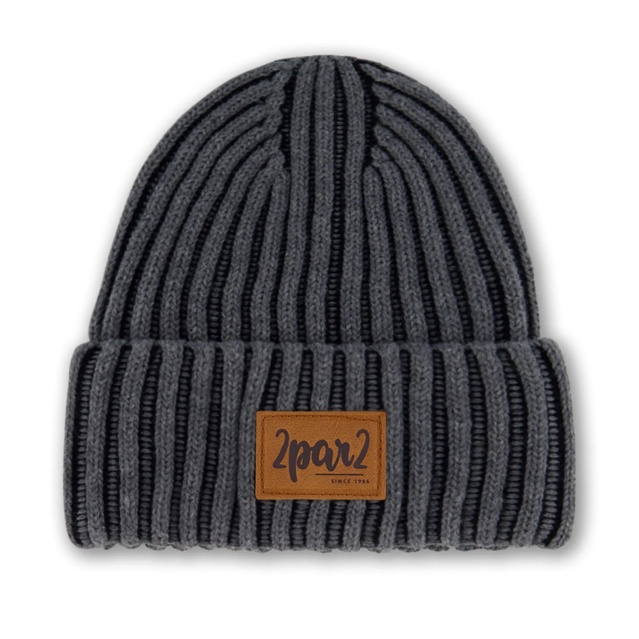 Deux par Deux Tuque Tricot Noire 2-14ans