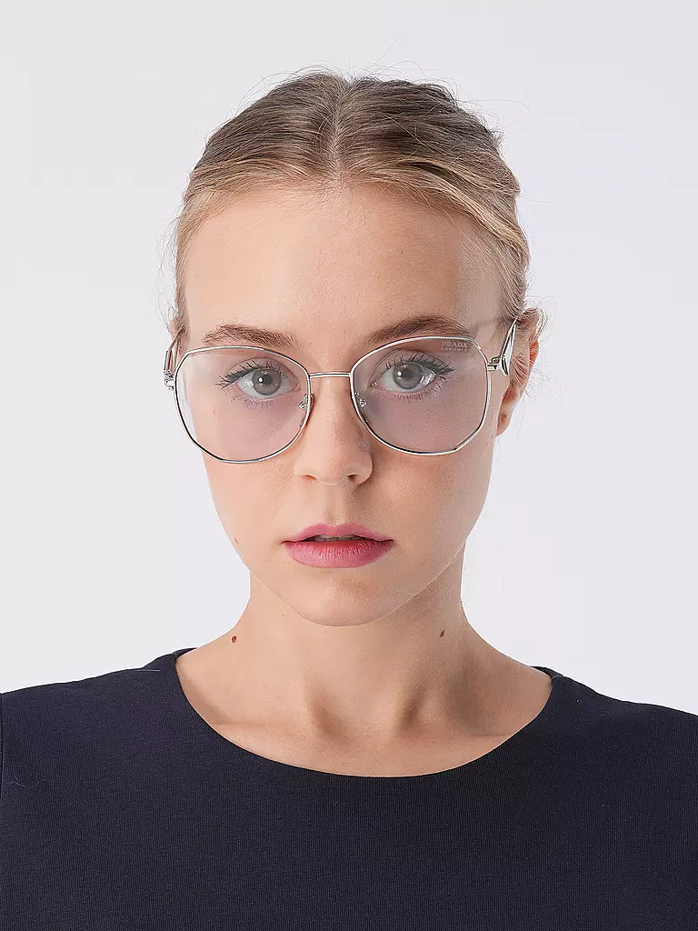 PRADA Sonnenbrille 0PR57Y/57 silber