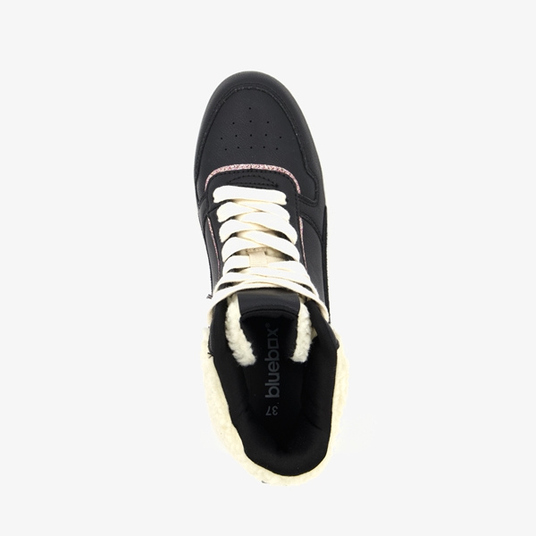 Blue Box dames sneakers met imitatiebont