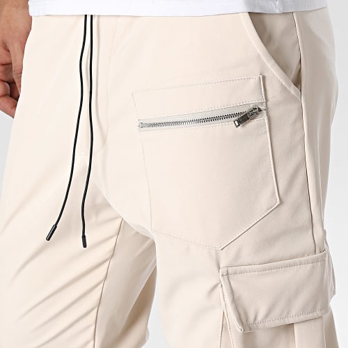 Pantalon Cargo Beige
