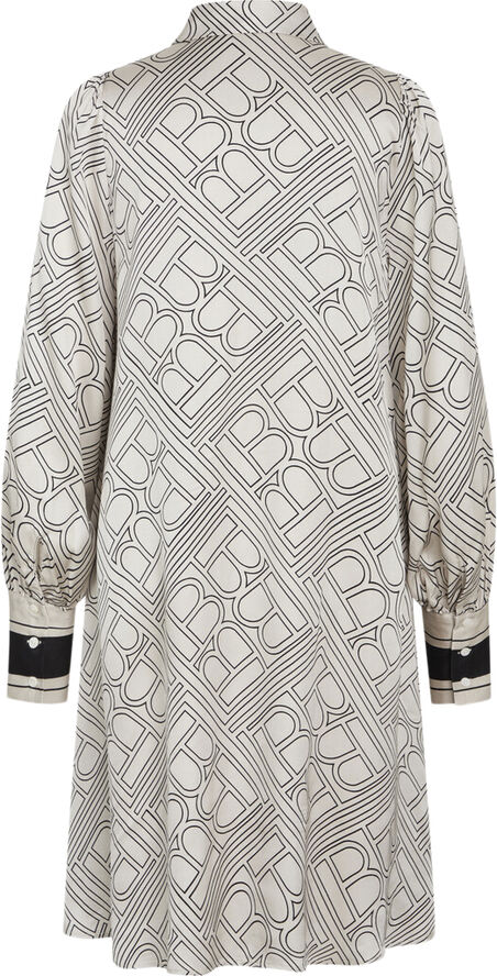 Bruuns Bazaar FloretBBBecca dress Light logo print